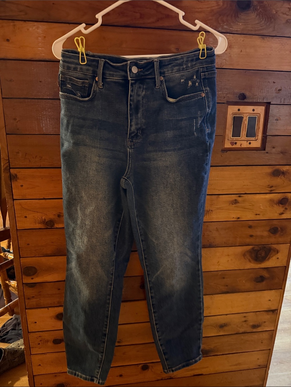 Classic High-Rise Women's Judy blue Jeans in Dark Blue